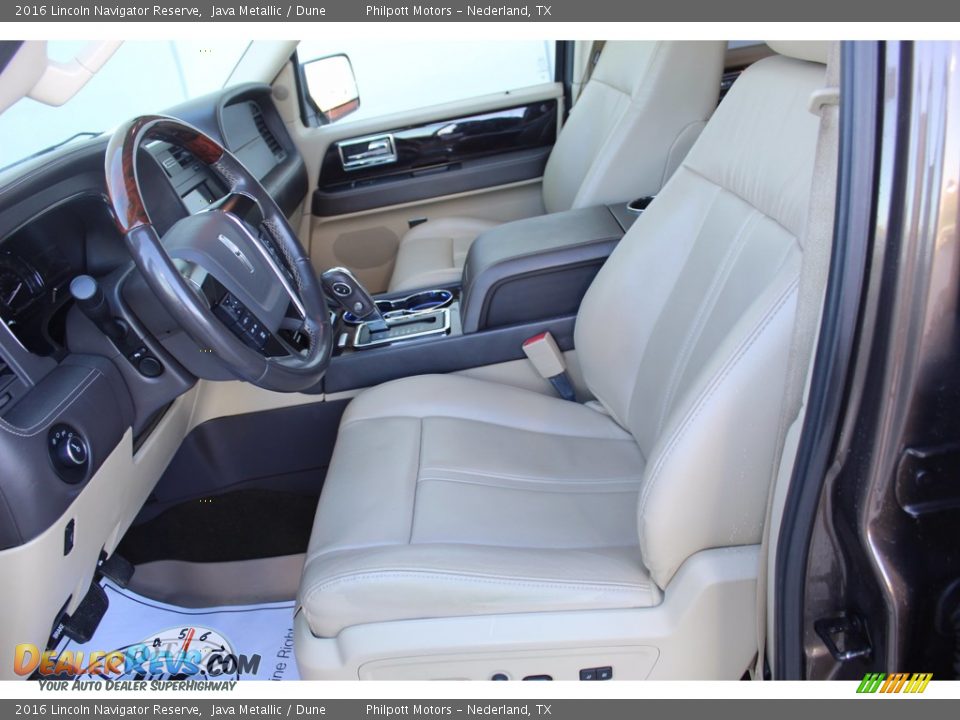 Dune Interior - 2016 Lincoln Navigator Reserve Photo #10