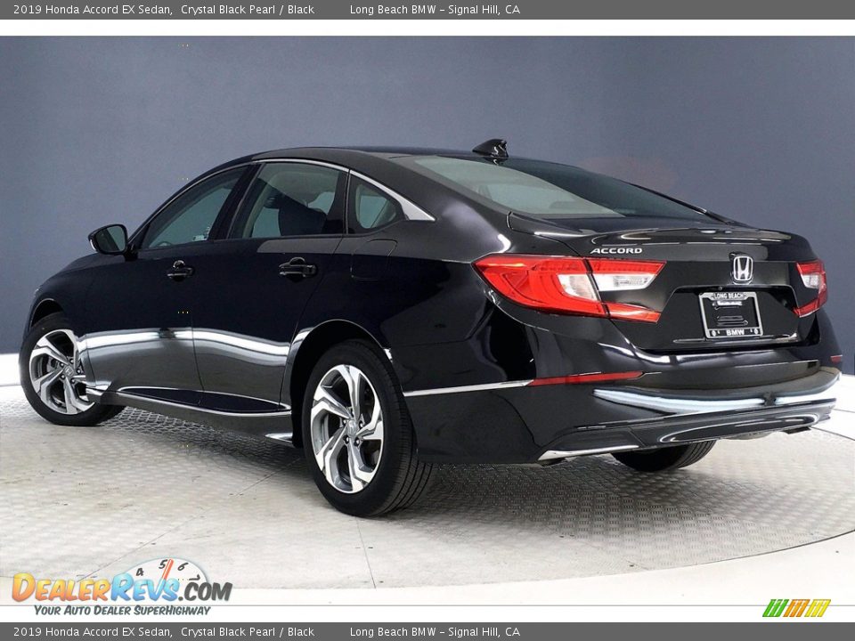 2019 Honda Accord EX Sedan Crystal Black Pearl / Black Photo #10