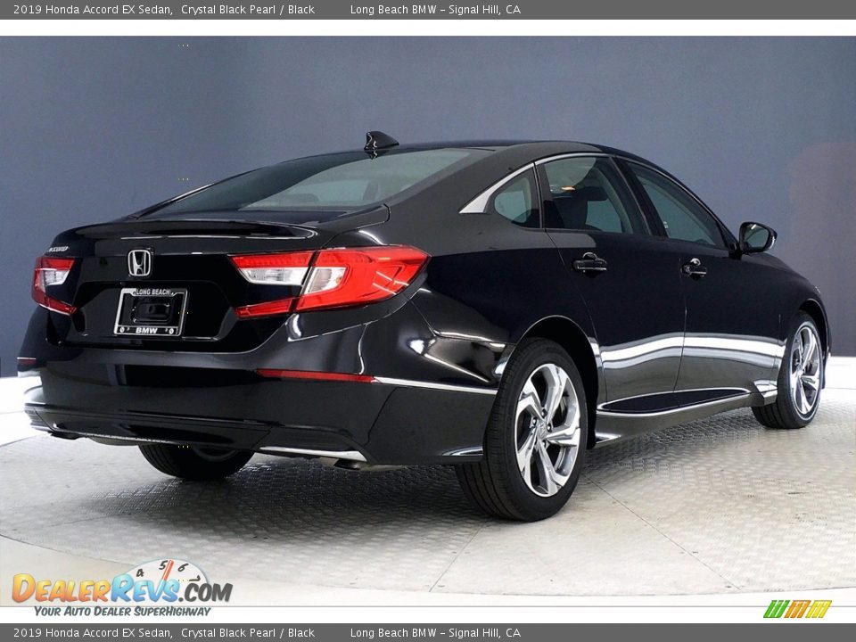 2019 Honda Accord EX Sedan Crystal Black Pearl / Black Photo #13