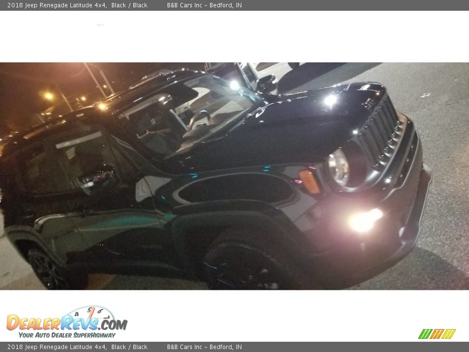 2018 Jeep Renegade Latitude 4x4 Black / Black Photo #27