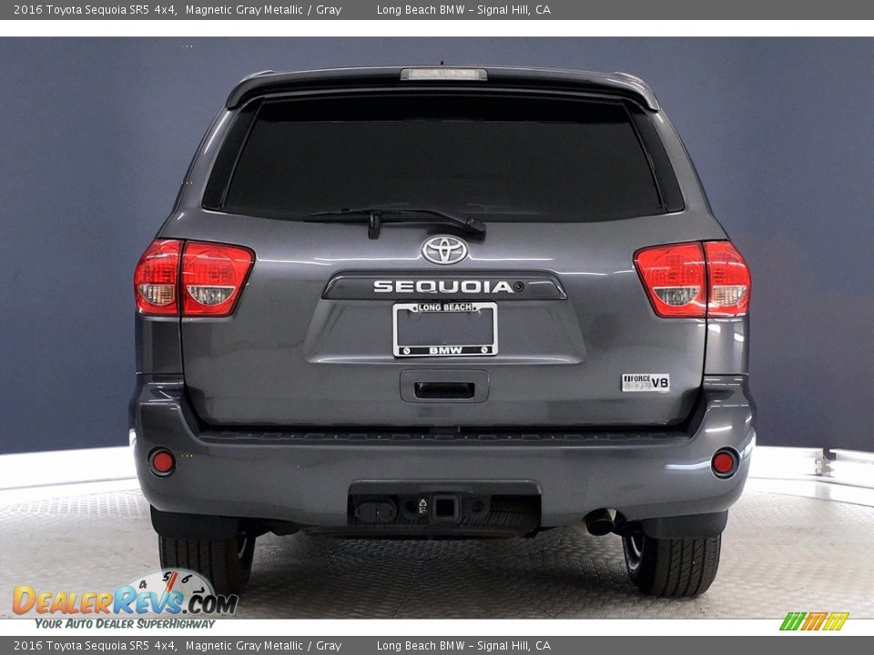 2016 Toyota Sequoia SR5 4x4 Magnetic Gray Metallic / Gray Photo #3