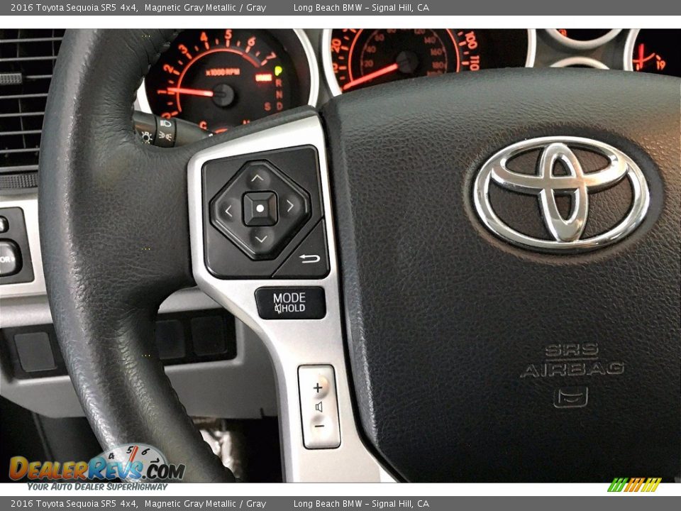 2016 Toyota Sequoia SR5 4x4 Steering Wheel Photo #18