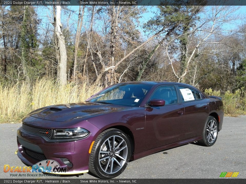 2021 Dodge Charger R/T Hellraisin / Black Photo #2