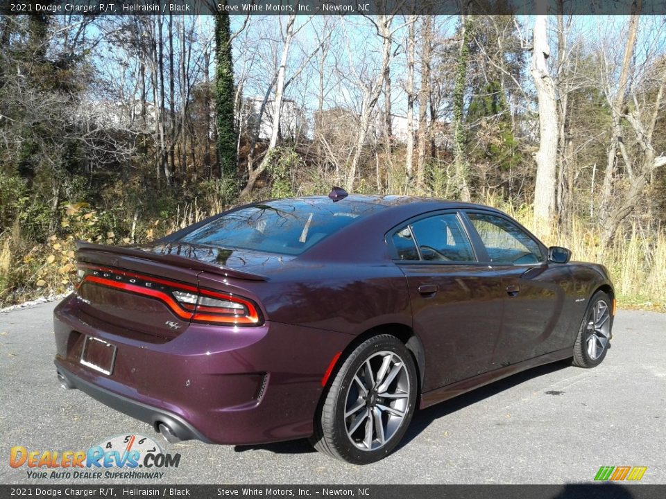 2021 Dodge Charger R/T Hellraisin / Black Photo #6