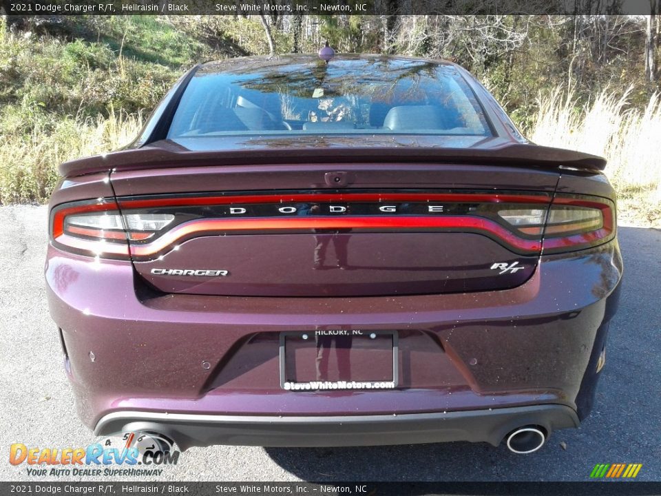 2021 Dodge Charger R/T Hellraisin / Black Photo #7