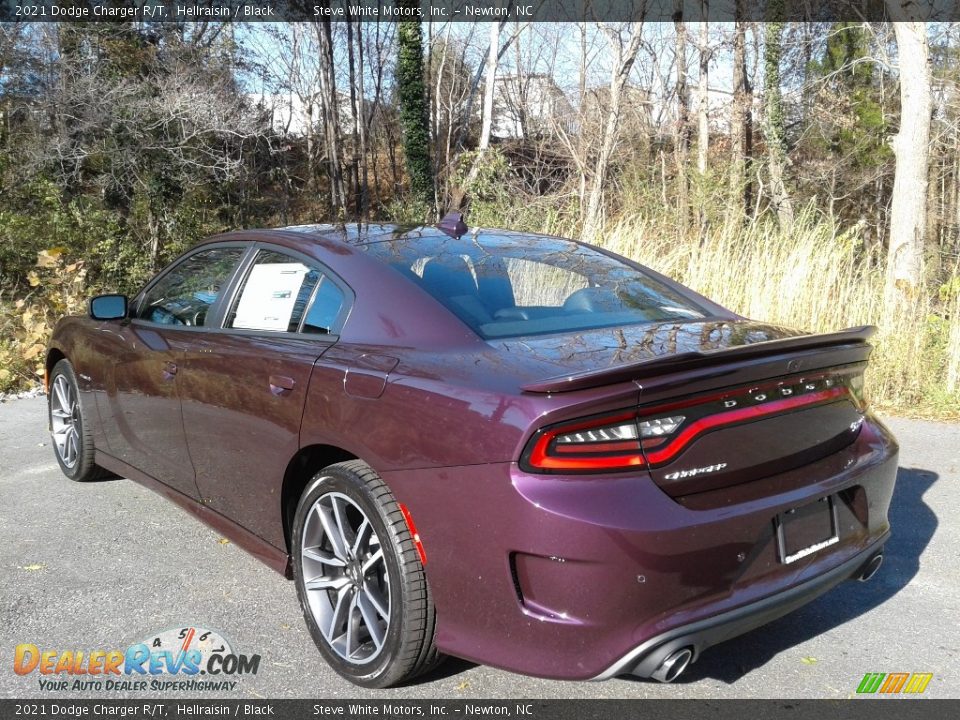 2021 Dodge Charger R/T Hellraisin / Black Photo #8