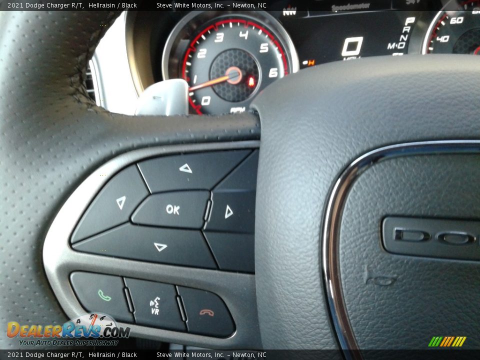 2021 Dodge Charger R/T Steering Wheel Photo #19