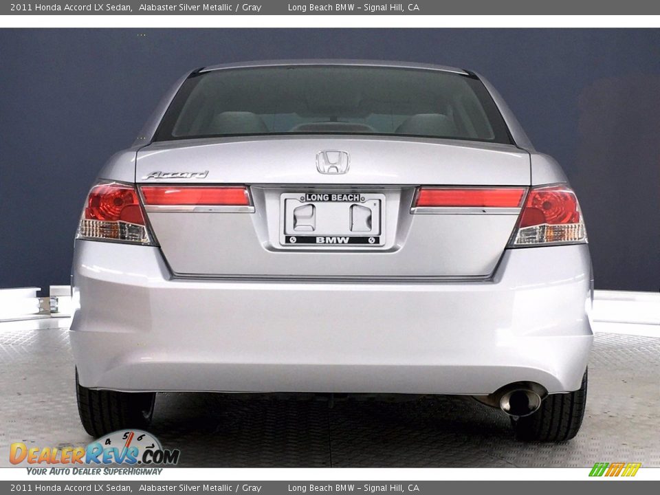 2011 Honda Accord LX Sedan Alabaster Silver Metallic / Gray Photo #3