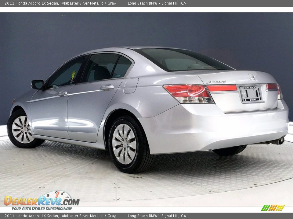 2011 Honda Accord LX Sedan Alabaster Silver Metallic / Gray Photo #10