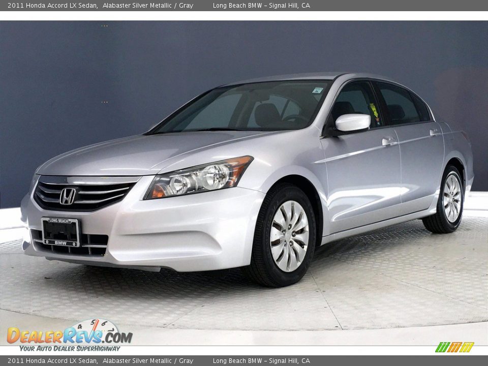 2011 Honda Accord LX Sedan Alabaster Silver Metallic / Gray Photo #12
