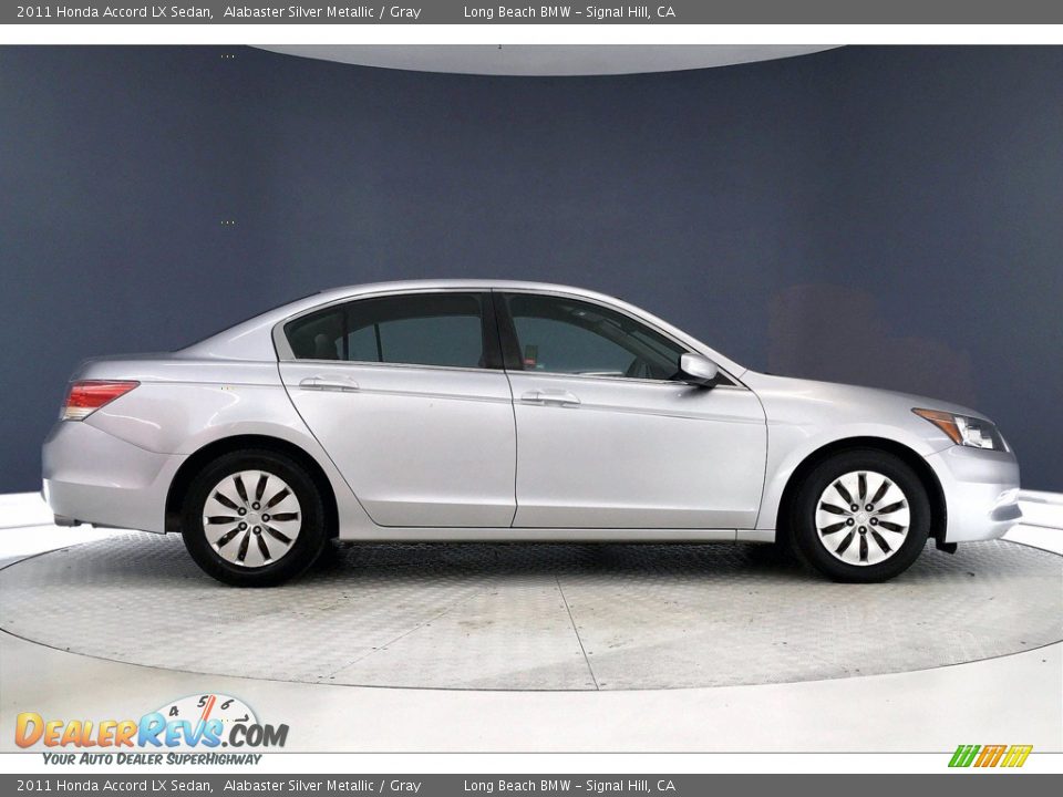 2011 Honda Accord LX Sedan Alabaster Silver Metallic / Gray Photo #14