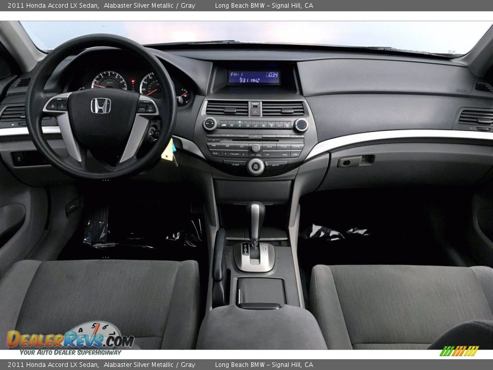 2011 Honda Accord LX Sedan Alabaster Silver Metallic / Gray Photo #15