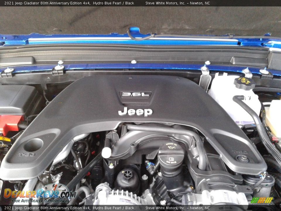 2021 Jeep Gladiator 80th Anniversary Edition 4x4 3.6 Liter DOHC 24-Valve VVT V6 Engine Photo #10