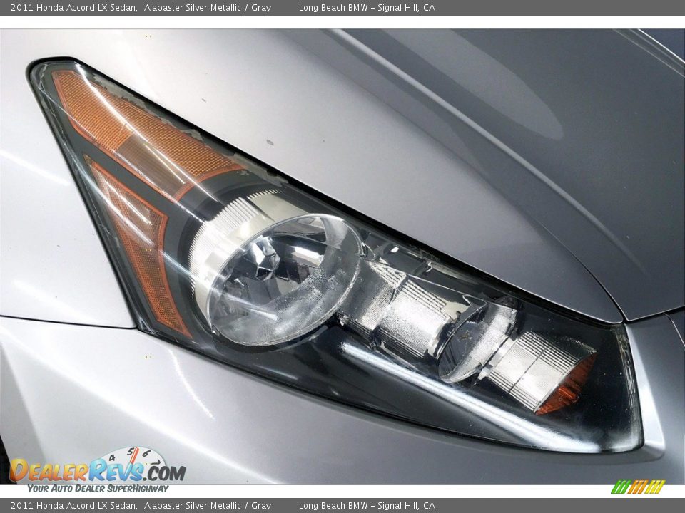 2011 Honda Accord LX Sedan Alabaster Silver Metallic / Gray Photo #26