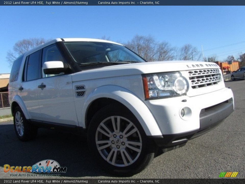 2012 Land Rover LR4 HSE Fuji White / Almond/Nutmeg Photo #1