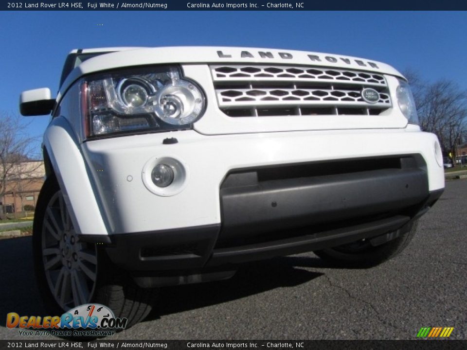 2012 Land Rover LR4 HSE Fuji White / Almond/Nutmeg Photo #2