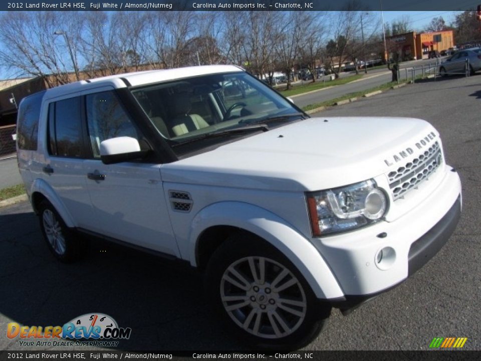 2012 Land Rover LR4 HSE Fuji White / Almond/Nutmeg Photo #3