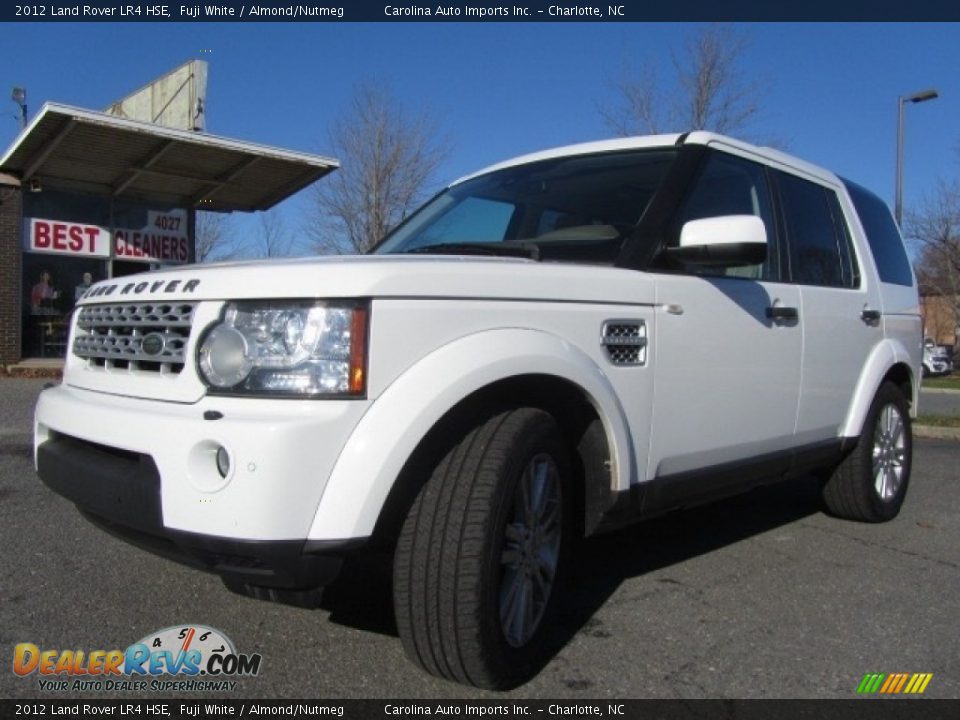2012 Land Rover LR4 HSE Fuji White / Almond/Nutmeg Photo #6