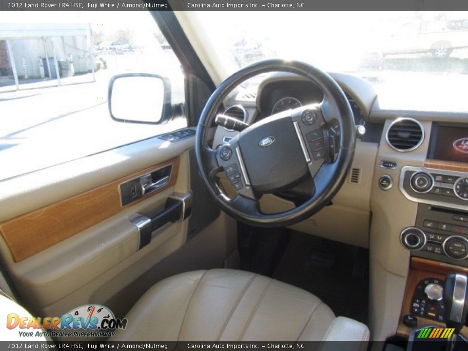 2012 Land Rover LR4 HSE Fuji White / Almond/Nutmeg Photo #12