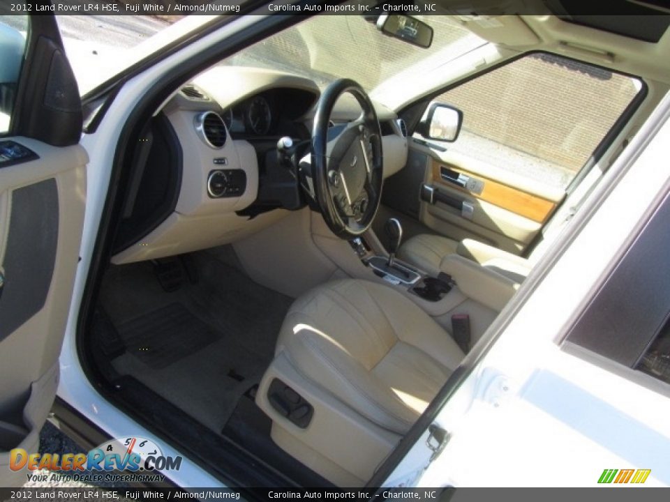 2012 Land Rover LR4 HSE Fuji White / Almond/Nutmeg Photo #17