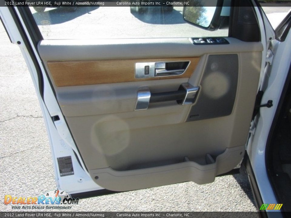 2012 Land Rover LR4 HSE Fuji White / Almond/Nutmeg Photo #18