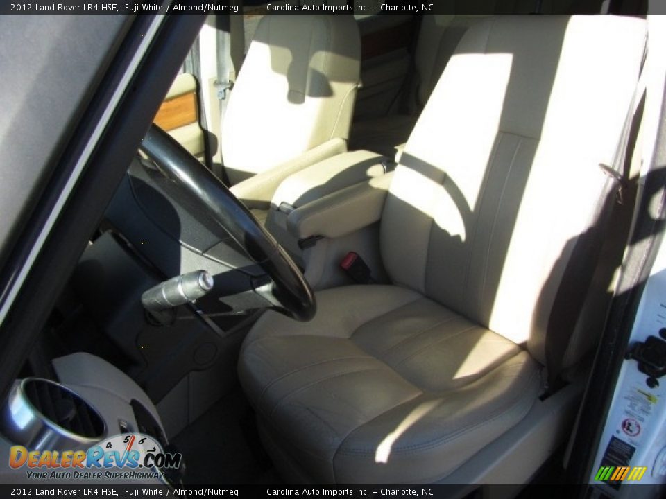 2012 Land Rover LR4 HSE Fuji White / Almond/Nutmeg Photo #19