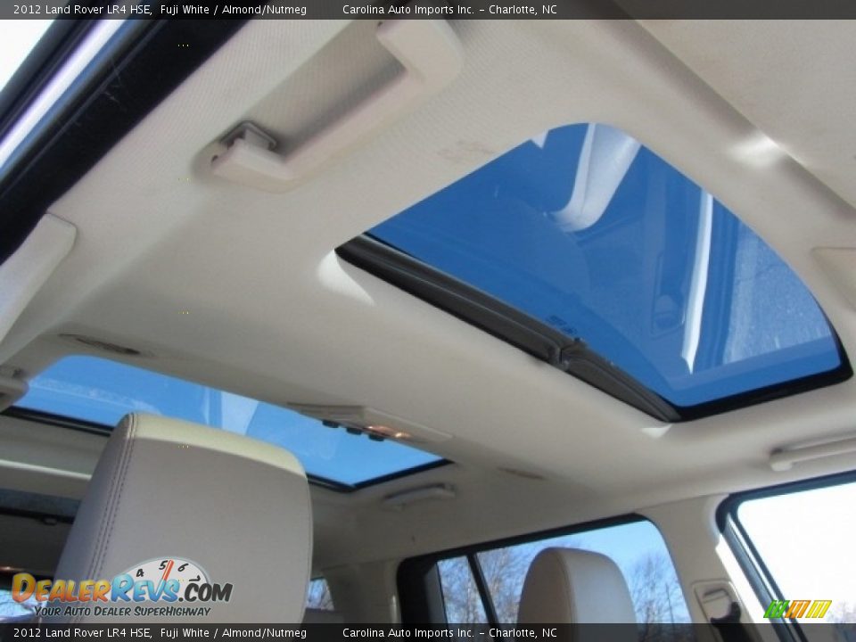 2012 Land Rover LR4 HSE Fuji White / Almond/Nutmeg Photo #24