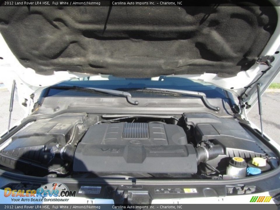 2012 Land Rover LR4 HSE Fuji White / Almond/Nutmeg Photo #25