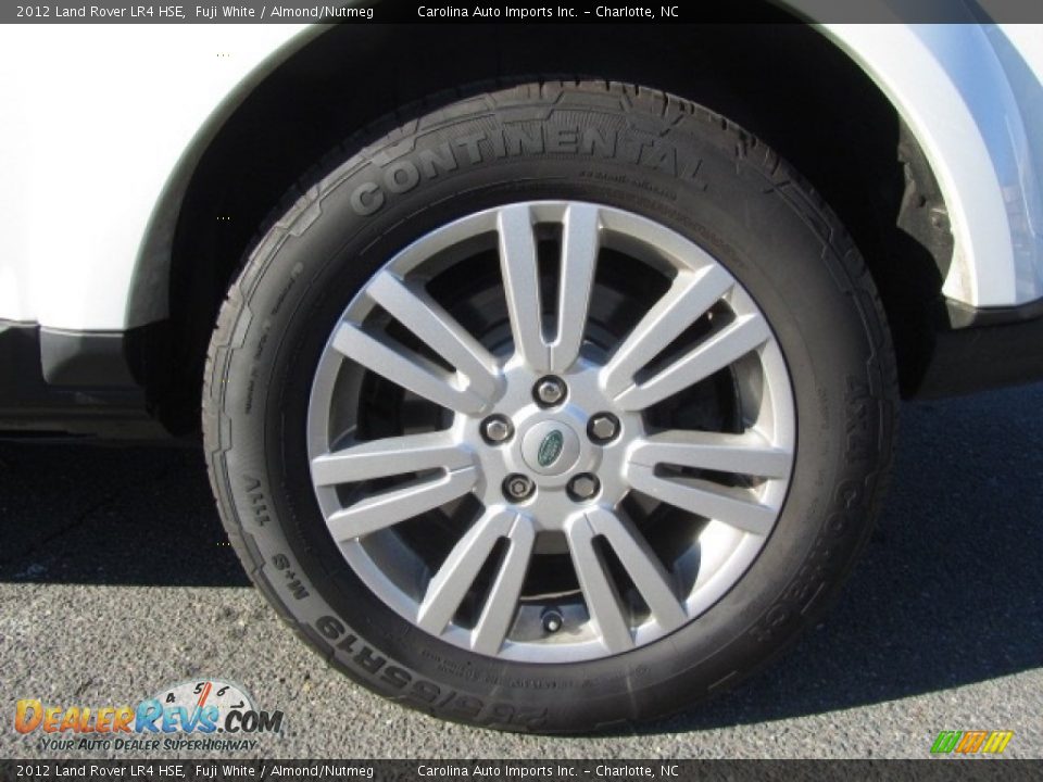 2012 Land Rover LR4 HSE Fuji White / Almond/Nutmeg Photo #26