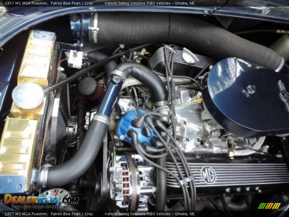 1957 MG MGA Roadster V8 Conversion Engine Photo #7