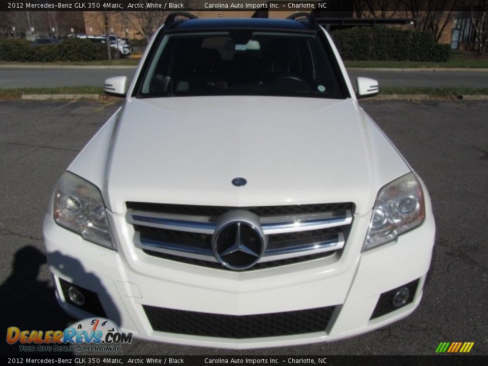 2012 Mercedes-Benz GLK 350 4Matic Arctic White / Black Photo #5