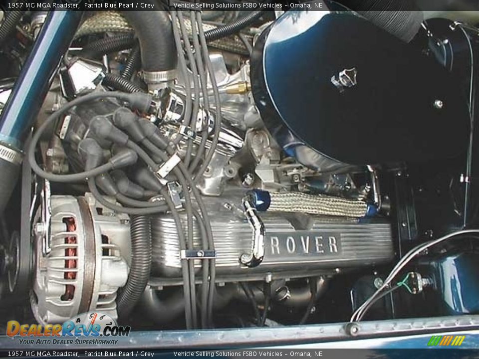 1957 MG MGA Roadster V8 Conversion Engine Photo #11