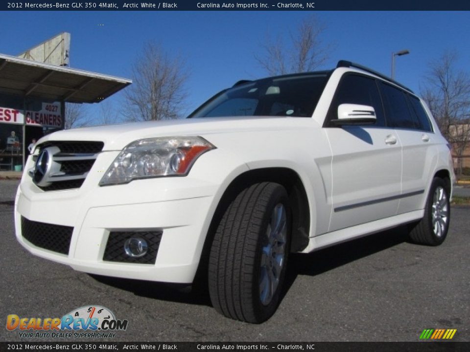 2012 Mercedes-Benz GLK 350 4Matic Arctic White / Black Photo #6