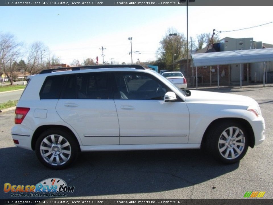 2012 Mercedes-Benz GLK 350 4Matic Arctic White / Black Photo #11