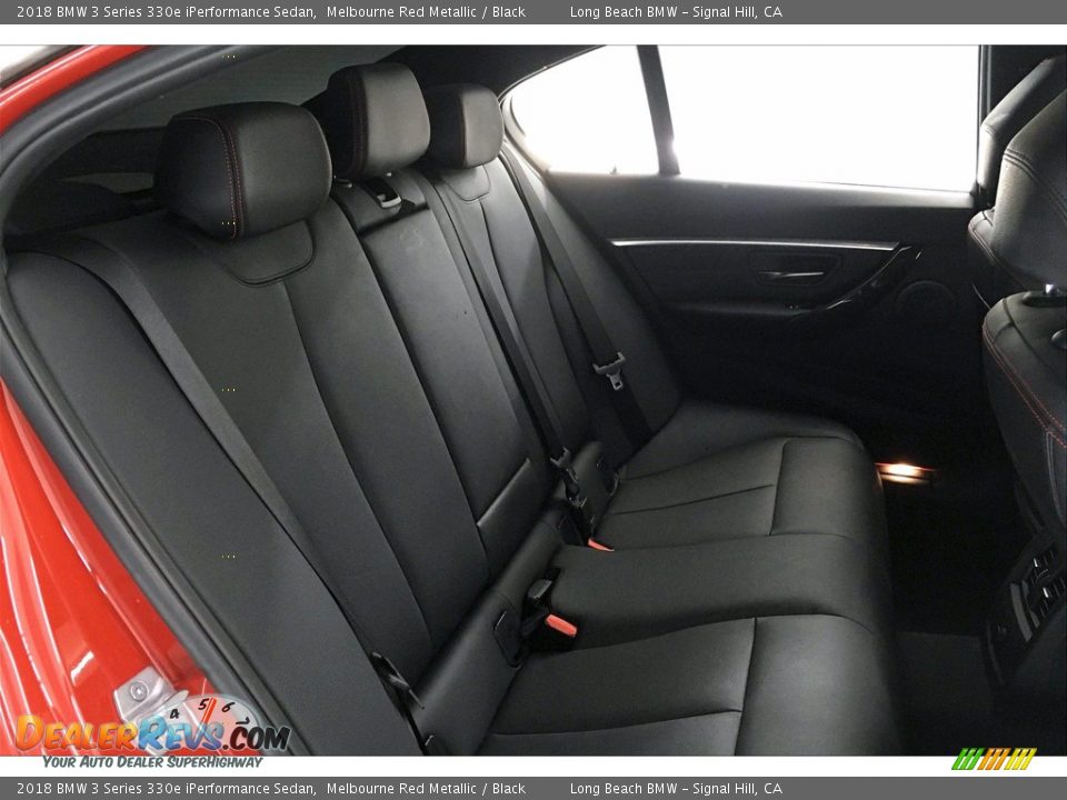 2018 BMW 3 Series 330e iPerformance Sedan Melbourne Red Metallic / Black Photo #29