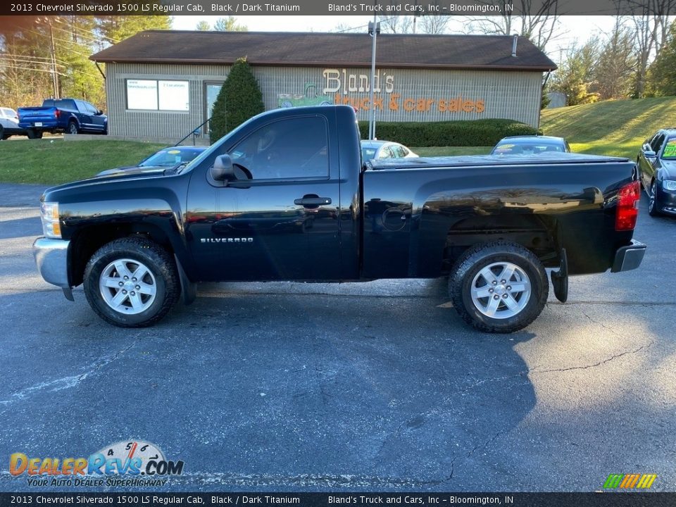 2013 Chevrolet Silverado 1500 LS Regular Cab Black / Dark Titanium Photo #1