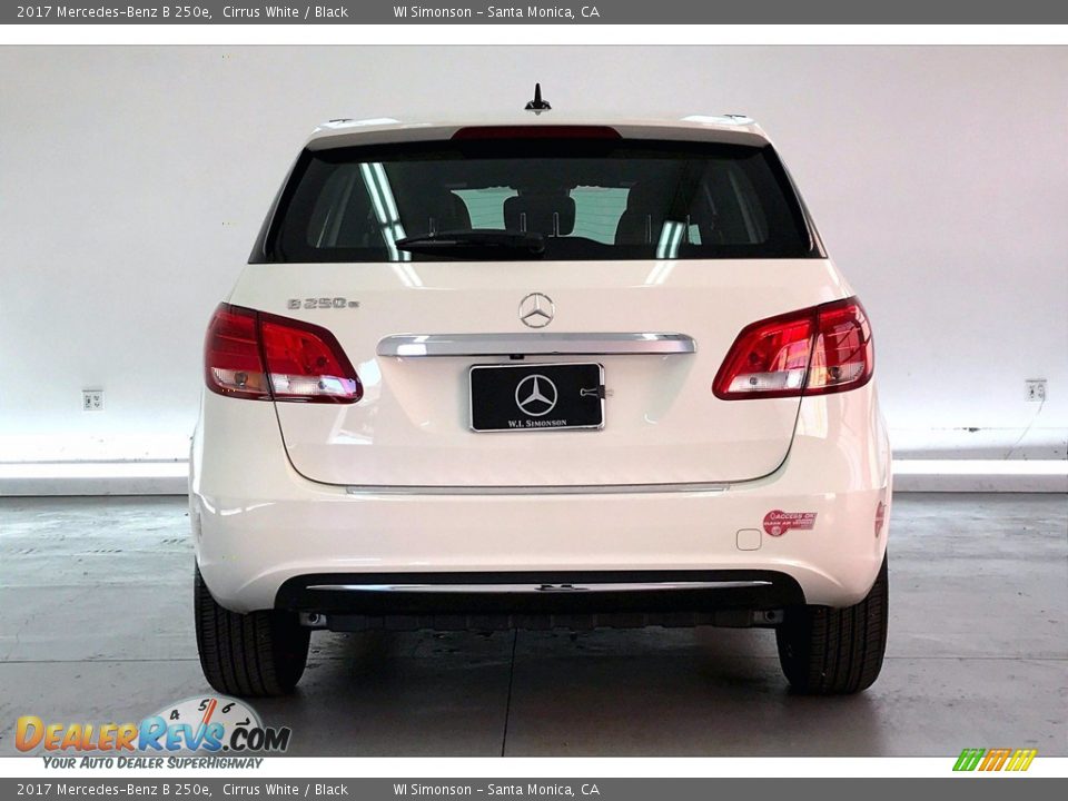 2017 Mercedes-Benz B 250e Cirrus White / Black Photo #3