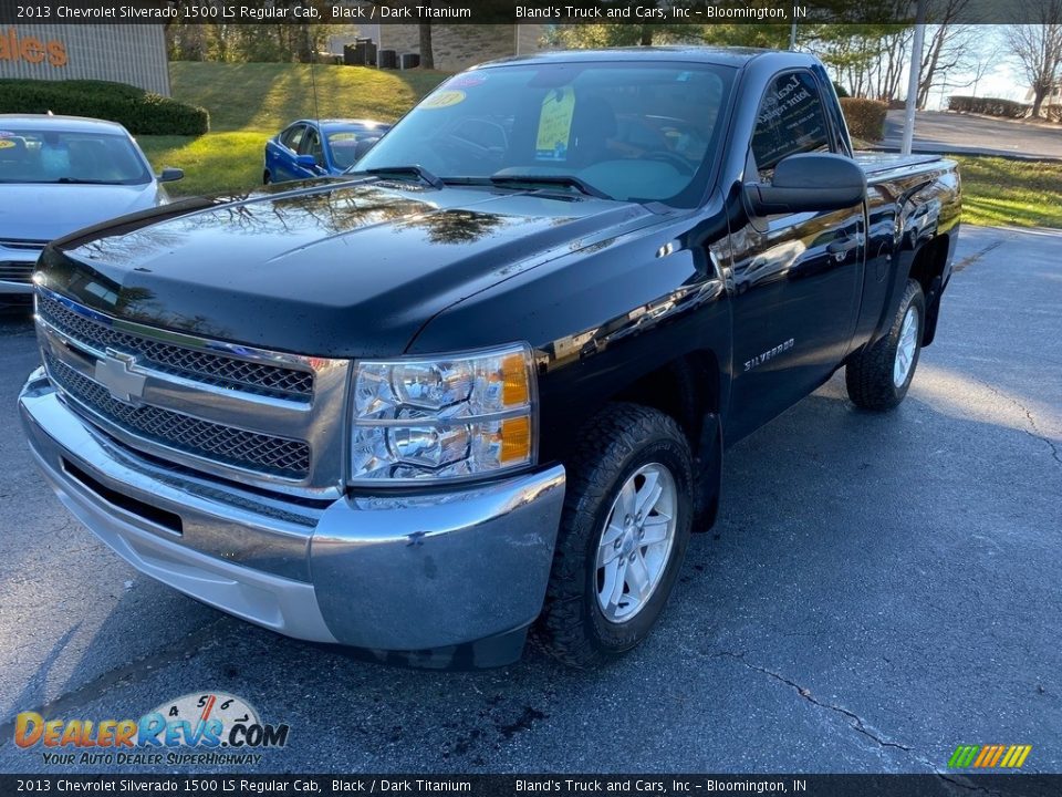 2013 Chevrolet Silverado 1500 LS Regular Cab Black / Dark Titanium Photo #2