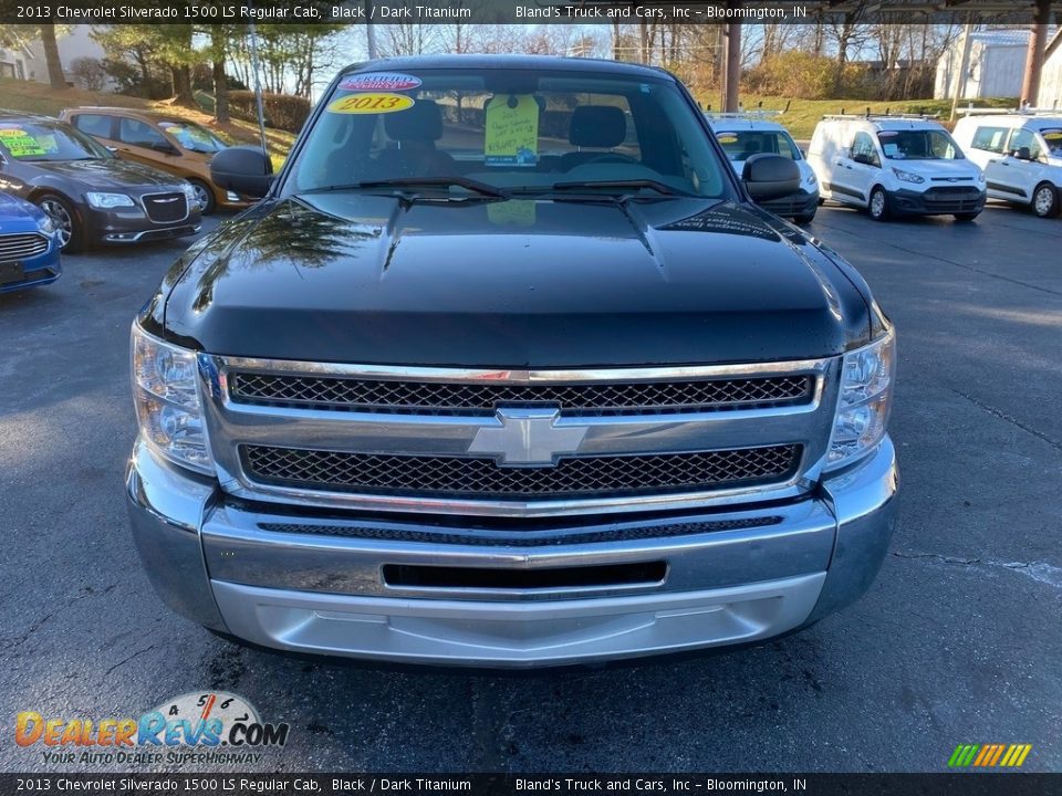 2013 Chevrolet Silverado 1500 LS Regular Cab Black / Dark Titanium Photo #3