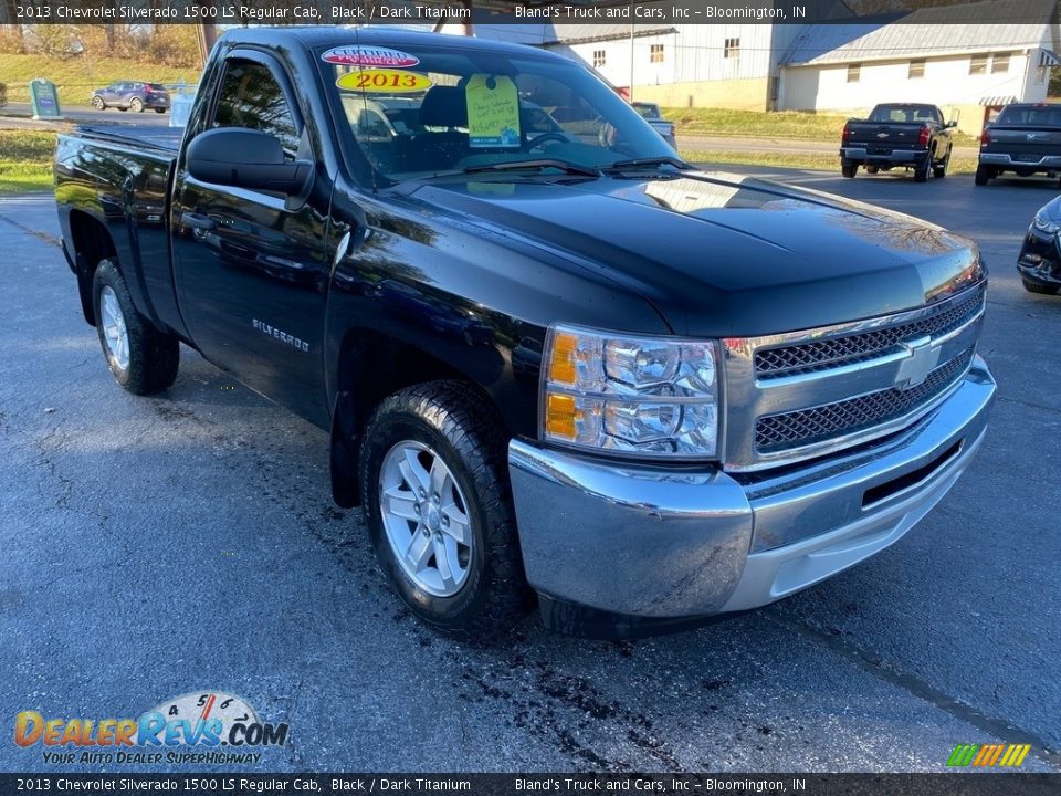 2013 Chevrolet Silverado 1500 LS Regular Cab Black / Dark Titanium Photo #4