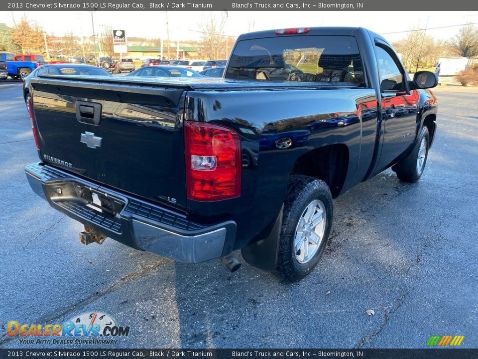 2013 Chevrolet Silverado 1500 LS Regular Cab Black / Dark Titanium Photo #6