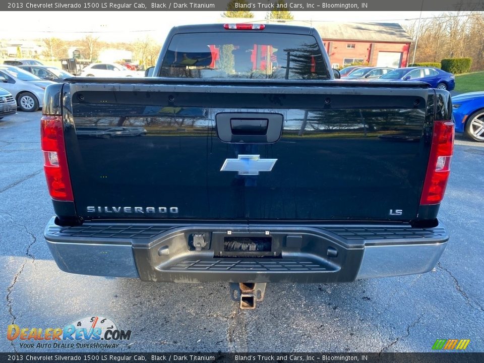 2013 Chevrolet Silverado 1500 LS Regular Cab Black / Dark Titanium Photo #7