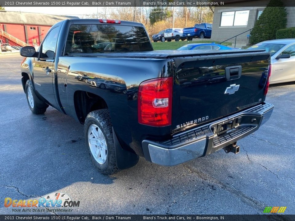 2013 Chevrolet Silverado 1500 LS Regular Cab Black / Dark Titanium Photo #8