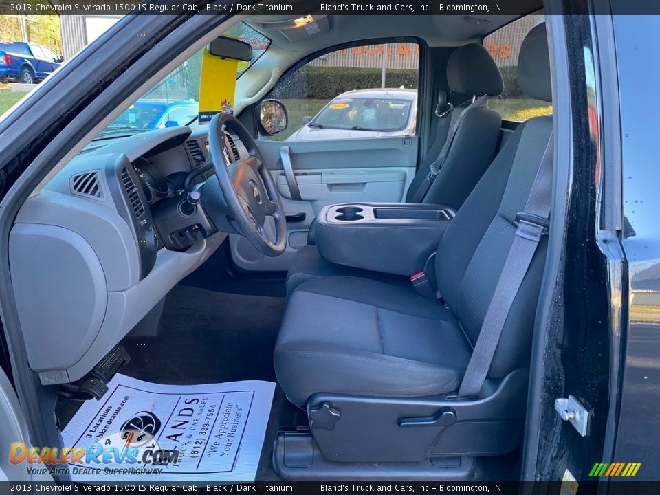 2013 Chevrolet Silverado 1500 LS Regular Cab Black / Dark Titanium Photo #12