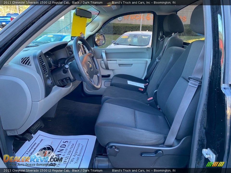 2013 Chevrolet Silverado 1500 LS Regular Cab Black / Dark Titanium Photo #13