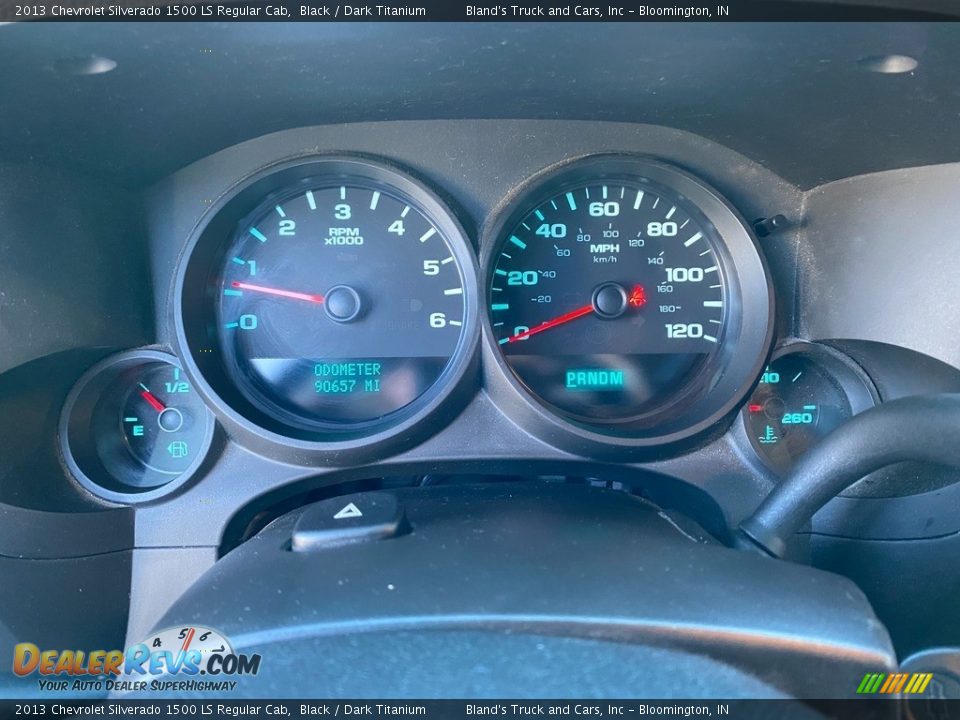 2013 Chevrolet Silverado 1500 LS Regular Cab Black / Dark Titanium Photo #16