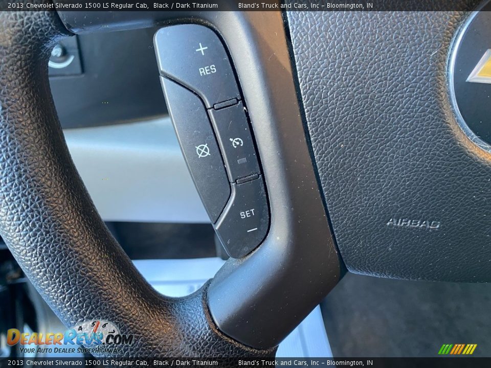 2013 Chevrolet Silverado 1500 LS Regular Cab Black / Dark Titanium Photo #17