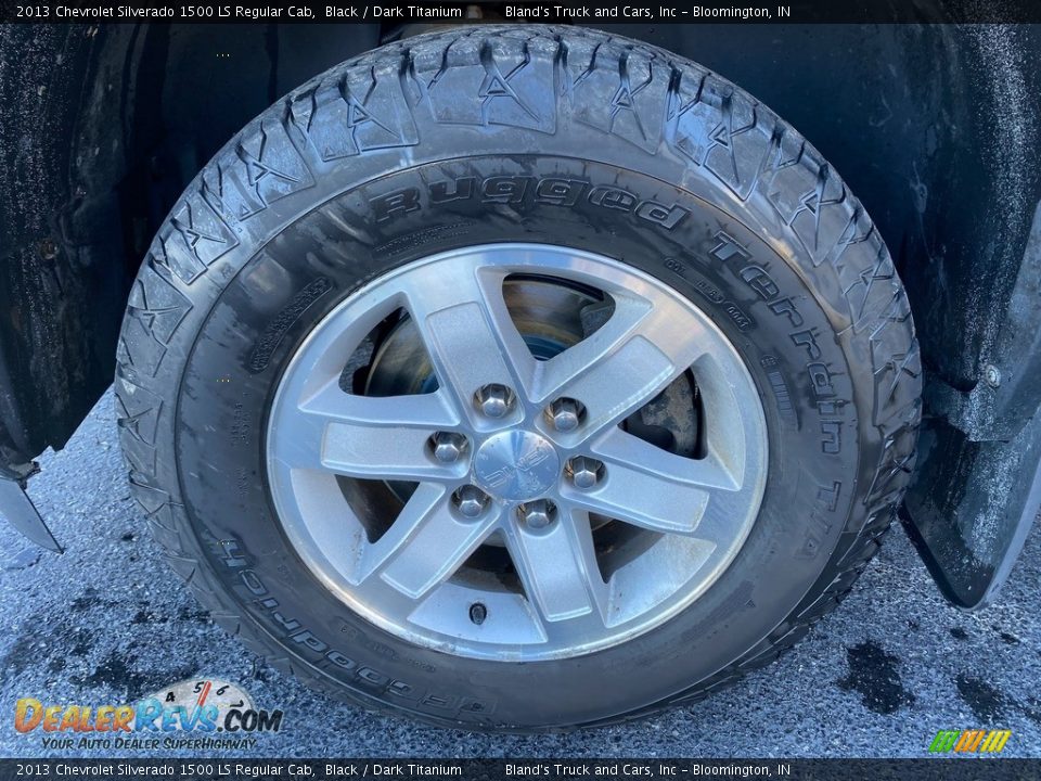 2013 Chevrolet Silverado 1500 LS Regular Cab Black / Dark Titanium Photo #25