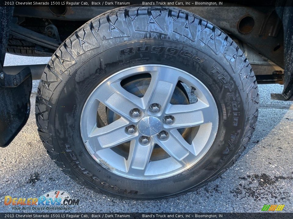 2013 Chevrolet Silverado 1500 LS Regular Cab Black / Dark Titanium Photo #27