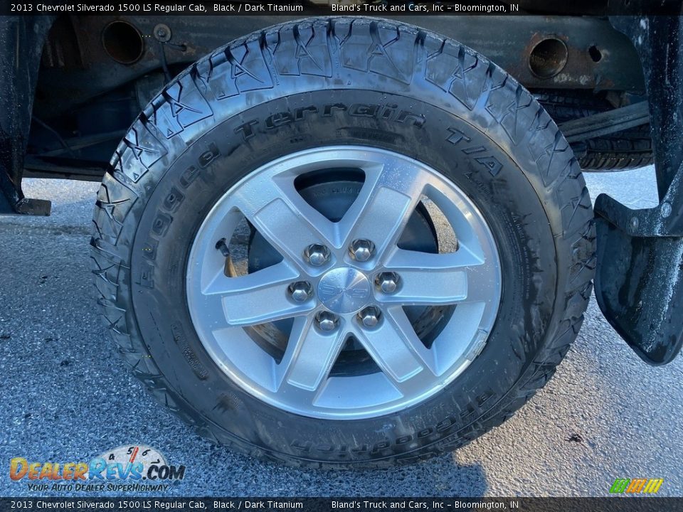 2013 Chevrolet Silverado 1500 LS Regular Cab Black / Dark Titanium Photo #28